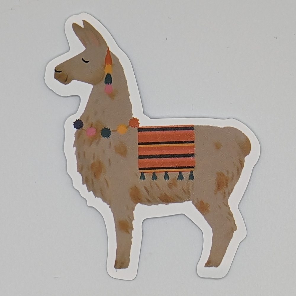 Llama Sticker